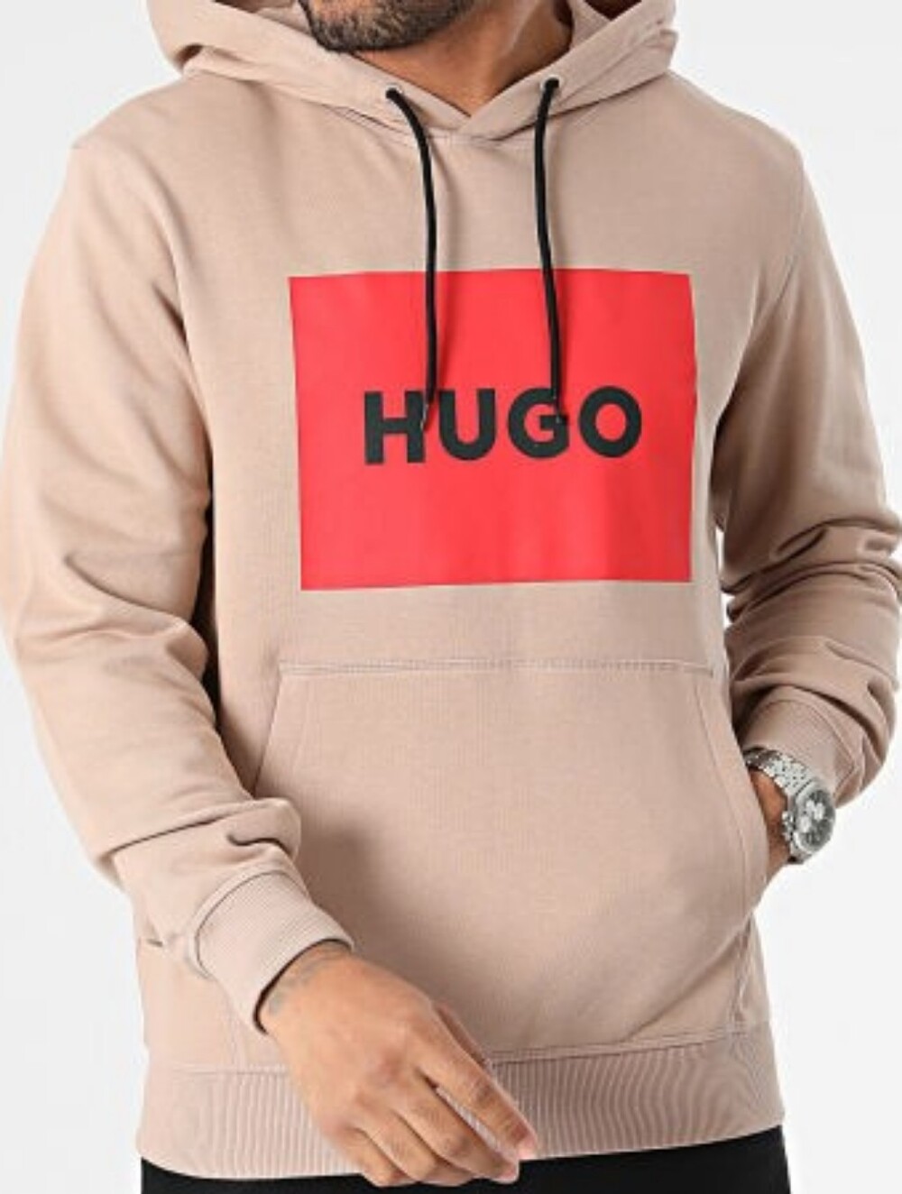 HUGO Men's Logo Hoodie